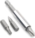 3 Pcs Impact Grade Socket Adapter Set Drill Bit Adapter Set Power Hand Tools Nut Driver 1/4 Inch 3/8 Inch 1/2 Inch, 33-Piece Security Bit Set with...