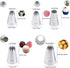 Piping Tips Large Pastry Tips Set,Cake Cream Decorating Tips for Frosting,Icing Piping Nozzle For Cupcakes Cakes Cookies(1A,1C,1E,356,9FT)...