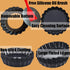 DATANYA 8 Pack Mini Tart Pans 4 Inch with Removable Bottom Round Nonstick Quiche Pan, Heavy Duty Fluted Side for Pies, Mousse Cakes, Dessert Bakin...