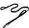 Dog Leash 6ft Long - Traffic Padded Two Handle - Heavy Duty - Double Handles Lead for Training Control - 2 Handle Nylon Leashes for Large Dogs or ...