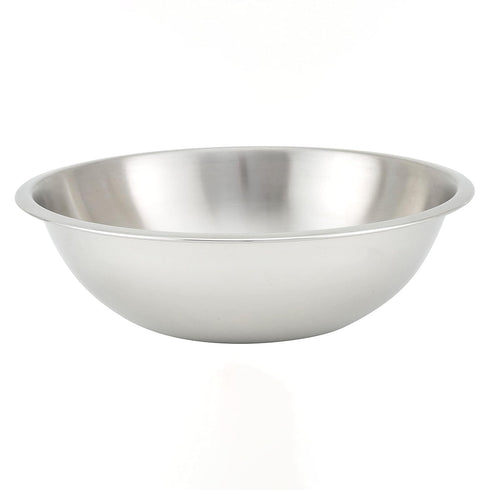 Winco Heavy-Duty Mixing Bowl, 4-Quart, Medium, Stainless Steel...