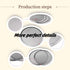 6 Packs Aluminum Alloy Pizza Pan with Holes, 7 Inch Commercial Grade Pizza/Baking Screen for Oven Round Pizza Crisper Tray Pizza Baking Tray for H...