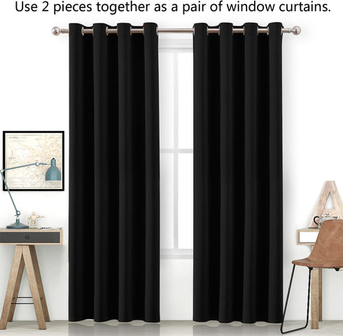Dust-Proof Curtain for Wardrobe/Closet/Storage Room, Blackout Curtains Small Room Divider Privacy Curtain Panel for Living Room/Bedroom/Fitting Ro...