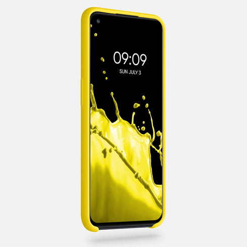 kwmobile Case Compatible with OnePlus Nord N10 5G Case - TPU Silicone Phone Cover with Soft Finish - Radiant Yellow...