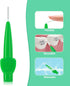 12 Pcs Interdental Brush for Braces, Reusable Dental Brush for Teeth Cleaning Soft Flexible Bristles Dental Picks (0.8mm)...
