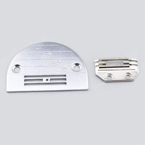 Bequilter NEELDE Plate&Feed Dog Set #149057+147150 Compatible with JUKI Brother Singer Industrial Sewing Machine......