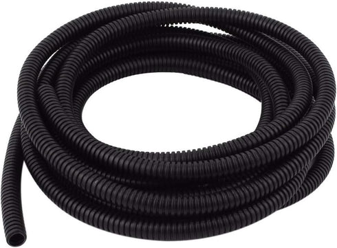 PIVBY 30 ft Dog Cat Cord Protector Wire Loom Tubing Protect Electric Wires Chewing from Rabbits, Cats and Other Pets - Efficiently manages Open Ca...
