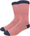 Men's Cotton Luxury Colorful Striped Casual Crew Dress Socks, Size 8 to 13...