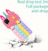 for Samsung Galaxy A12 5G Phone Case, for Samsung A42 5G Case with Strap Lanyard Push Pop Bubble 3D Cartoon Toys Funny Kawaii Cute Silicone Shockp...