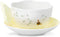 Lenox Butterfly Meadow Figural Cup and Saucer Set, Yellow...