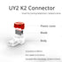 LIUJINCAN 100PCS UY2 K2 Network Cable Connectors, Telephone Wire Gel-Filled Connectors Waterproof Button...