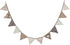 LOVENJOY Brown Floral Collection 100% Cotton Banner for Wedding Baby Shower Party Decoration...