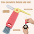 3pcs 3-in-1 Cup Lid Cleaning Brushes with 3 Straw Brushes, Cute Multifunctional 3-in-1 Cleaning Brush Colorful Cup Lid Gap Cleaner Insulated Bottl...