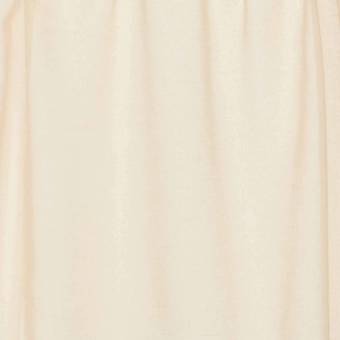 VHC Brands Farmhouse 16"x72" Valance Natural Rod Pocket Kitchen Window Curtain...