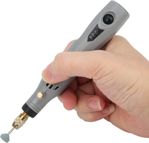 Cordless Rotary Tool Kit, Electric Mini Grinder Drill Set with 3 Gear RPM, 0.5-3.5mm Clamping Range, Multi Purpose Rechargeable Polishing Machine ...