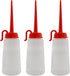 LQ Industrial 3pcs Sewing Machine Oiler 160ml Oil Dispenser with Long Angled Oil Bottle Sewing Machine Long Tip Double Needle Plastic Oil Dispense...