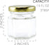 Cornucopia Brands Mini Hexagon Glass Jars (1.5oz, 48-Pack); Tiny Hex Jars w/Gold Lids for Spices, Gifts, Party Favors, DIY and More, 3-Tablespoon ...