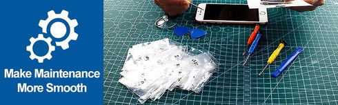 Complete Screw Set with Tools for iPhone 8 2017 A1905 A1863 4.7 inches Repair Tool Kit 4 Screwdrivers Location Map Full 72 Pcs Screw Set with 3 To...