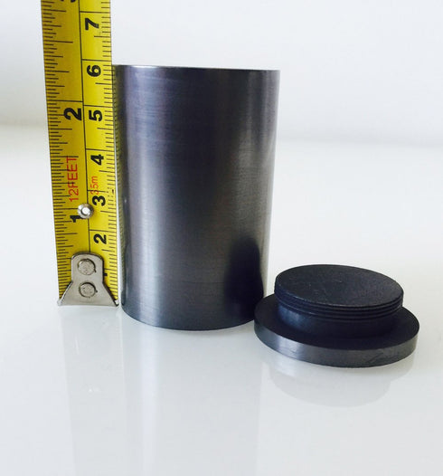 Smelting Lab Graphite Crucible with Screw Lid Cover Lab Supply 99.95% Purity (30ML?40x60MM)...