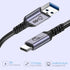 Android Auto USB C Cable 10Gbps 1FT 2 Packs, USB C 3.1 Gen 2 Cable 3A Fast Charging Compatible with Galaxy S21 S20 S10 S10E Note 20, Pixel 6 5......