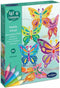 Stained Glass Mobile Butterflies Craft Kit...
