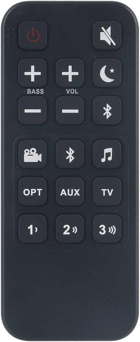 AULCMEET Replaced Remote Control Compatible with Polk Audio Signa S1 S2 S3 S4 RE6214-1 RE62141 RTRE62141...