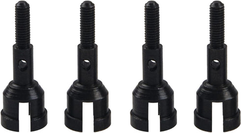 ShareGoo Steel Drive Shaft & Wheel Stub Axle Dogbones Adapter Axle Hub Compatible with WLtoys A959 A969 A979 K929 1/18 RC Car Buggy...