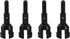 ShareGoo Steel Drive Shaft & Wheel Stub Axle Dogbones Adapter Axle Hub Compatible with WLtoys A959 A969 A979 K929 1/18 RC Car Buggy...