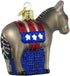 Old World Christmas Ornaments: Political Gifts Glass Blown Ornaments for Christmas Tree, Democratic Donkey...