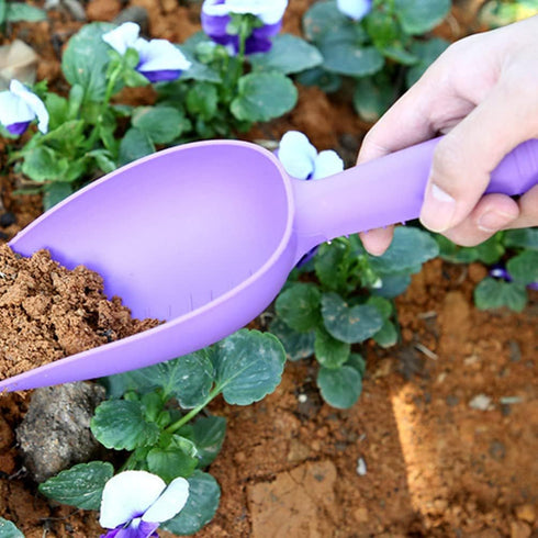 5pcs Gardening Soil Shovel Household Soil Shovel Soil Gardening Scoop Plastic Shovel Plastic Garden Shovel Gardening Shovel Cultivating Planting S...