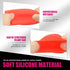 Pack-2 Car Shift Knob Cover, Stretchable Tight-Fitting Silicone Shift Lever Anti-Scratch Protector, Side Opening Shift Head Decoration, Universal ...