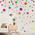 PARLAIM Wall Stickers for Bedroom Living Room, Polka Dot Wall Decals for Kids Boys and Girls (130 Circles)...