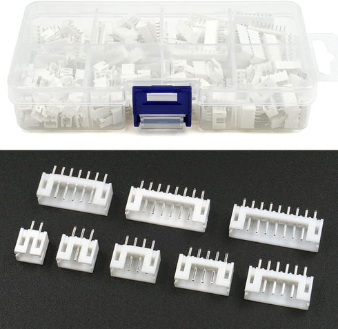 PH 2.0mm Socket Kit Compatible with JST-PH 2.0mm Pitch Connectors Through-Hole Top Entry Type Stemma......
