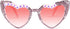 YOGFIT Singer Sunglasses for Fans Heart Sunglasses for Women Heart Shape Glasses Fans Support Props Gift for Fans...