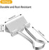 Small Binder Clips, 3/4 Inch (19mm) Binder Clips, 50 Pack Mini Binder Clips (White)...