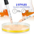 10pcs Dropper 5 Straight Tip + 5 Bent Tip Measured Dropper 1ml Glass Pipette for Lab, Perfume, Essential Oil...