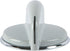 UPGRADED Lifetime Appliance 2 x WH01X10462 Control Knob Compatible with General Electric Dryer (Grey)