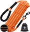 Long Dog Leash for Dog Training 30FT, Reflective Heavy Duty Dog Lead Rope with Soft Padded Handle, Suitable for Small to Large Dogs, Bright Orange...