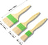 3 Pcs Basting Pastry Brush, Cooking Brush Set, Grill Brush, Food Brush For Baking, Perfect For Marinade, Sauce, Egg Wash, Butter, BBQ Brushes...