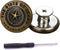 CTHOUSE 17mm Replacement Buttons for Jeans, 15 Sets No Sewing Removable Metal Jeans Buttons Repair Kits with Screwdrivers...