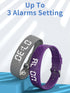 Non-Bluetooth Led Fitness Tracker Watch No App No Phone Required Fitness Watch Pedometer Watch with Steps Calories Sleep Tracker Alarm Clock for M...