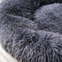 Donut Dog Bed Cat Bed Fluffy Calming Pet Bed Dog Round Bed Cat Round Bed Warm Kitten Nest Ideal for 3Kg Pet...