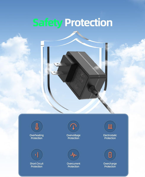 26V 24V Massage Gun Charger Fit for Lifepro Sonic Pulse FX, M1 Percussion, X Percussion, LX Professional Percussion, Flex DynaFlex, Dynaflex, Dyna...