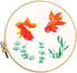 Embroidery Kit for Adults Embroidery Cloth with Fishes Pattern Easy Handmade Needlepoint Kits......