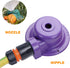 KEREN Metal Lawn Sprinkler Garden Water Sprinklers Lawn Irrigation System for Small to Medium Area Watering Outdoor Garden Yard Lawn...