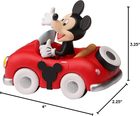 Precious Moments Proposed Value 201701 - Disney Showcase Mickey Mouse Parade Leader, Collectible Resin/Vinyl Figurine for Special Occasions...