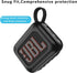Silicone Protective Case Travel Carrying Bag for JBL Go4, Outdoor Portable Bluetooth Speaker Protective Soft Skin (Blcak)...