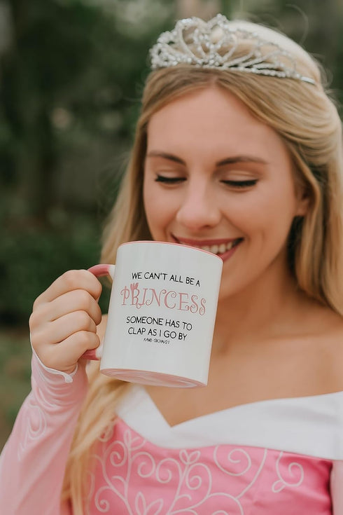 Funny Guy Mugs We Can't All Be A Princess Someone Has To Clap As I Go By Ceramic Coffee Mug - 11oz - Ideal Funny Coffee Mug for Women and Men - Hi...