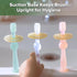 haakaa 360° Baby Toothbrush with Suction Base - Gentle Cleaning for Toddler's Self-Brushing Training, Food-Grade Silicone, Adjustable Safety Shiel...