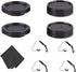 Camera Body Cap and Rear Lens Cap Cover Compatible with Minolta MD/MC/SR Rokkor Lenses Such as SR-2, SR-7, SR-T 101, XK, XM, X-1, XE-5, XE, XE-1, ...